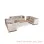 Diamond Sofa Modern Set 3211 Kayu Jati