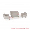 Sofa Vintage Retro Modern 211 Seri Dina White sofa vintage retro modern 211 seri dina white 65
