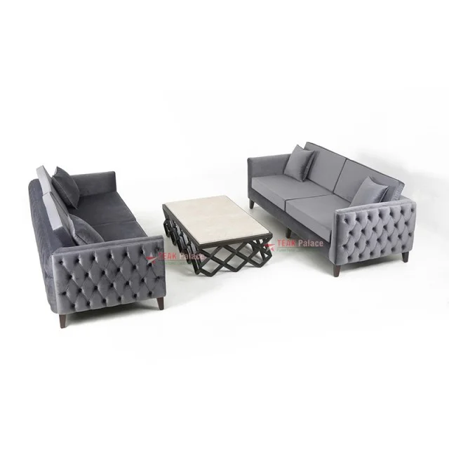 Sofa Bulgari Set 33 Grey sofa bulgari set 33 grey 60