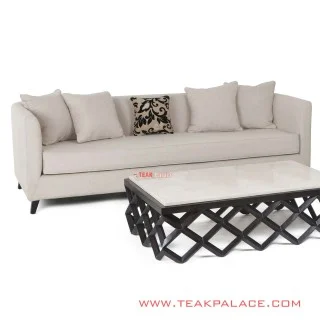 Kursi Tamu Minimalis Set Accent 311 Krem