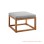Stool Anambas Dolphin Minimalist Salak Brown