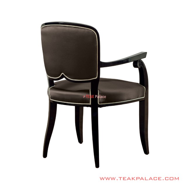 Patio Chair Black Teak Rivoli Dark brown Halima Series patio chair black teak rivoli dark brown halima series 61