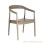 Chimon Teak Minimalist Minimalist Patio Chair