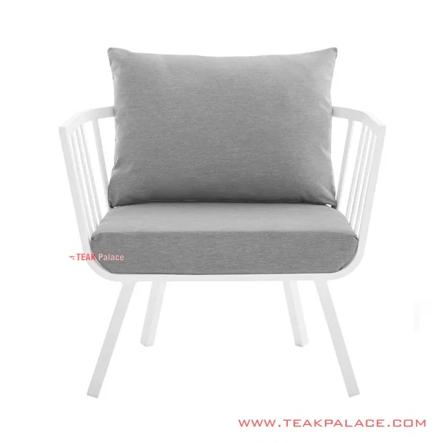 Kursi Teras Hanoi Minimalis Duco White
