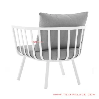 Kursi Teras Hanoi Minimalis Duco White Kursi Teras Hanoi Minimalis Duco White