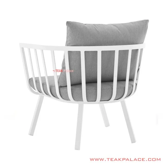 Kursi Teras Hanoi Minimalis Duco White