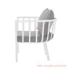 Kursi Teras Hanoi Minimalis Duco White