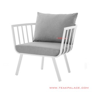 Kursi Teras Hanoi Minimalis Duco White