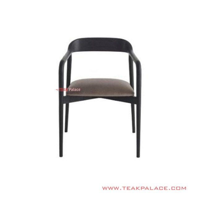 Asca Minimalist Black Teak Terrace Chair asca minimalist black teak terrace chair 61