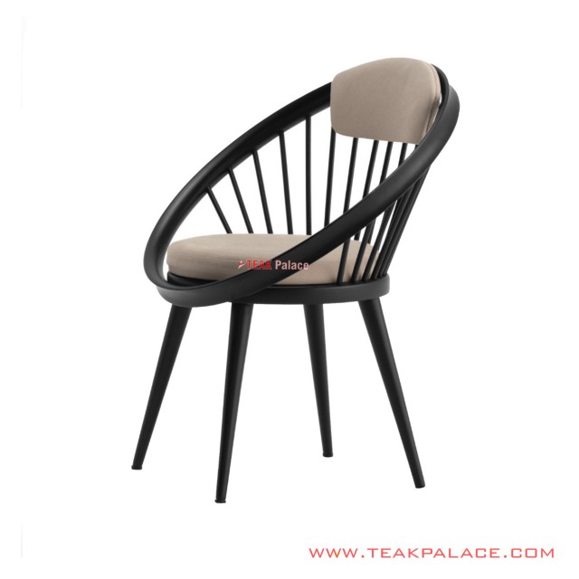 Unique Black Teak Mutsu Chair unique black teak mutsu chair 60