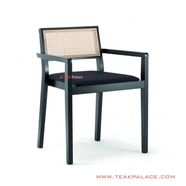 Canya Black Minimalist Rattan Armchair canya black minimalist rattan armchair 53