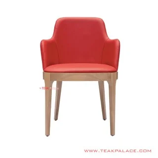 Teak Chair Oscar Red Ghebi Minimalist Series Teak Chair Oscar Red Ghebi Minimalist Series