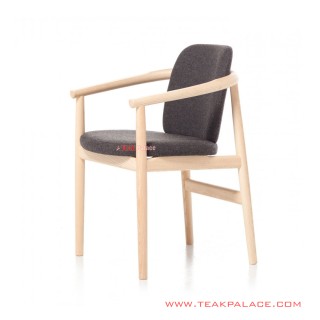 Kursi Teras White Wash Maeda Jati Minimalis