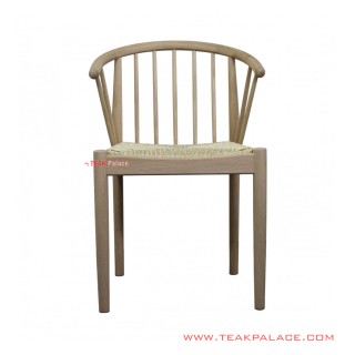 Kursi Taman Rotan Jati Billy Minimalis