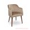 Minimalist Teak Mambo Armchair