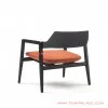 Kursi Teras Kayu Jati Hitam Cushion Orange Seri Migelia kursi teras kayu jati hitam cushion orange seri migelia 72