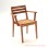 Minimalist Teak Garden Chair Series Sabira