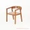 Armchair Teras Jati Malaka Minimalis