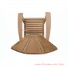 adiron natural single minimalist patio chair 68