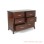 Buffet TV 6 Drawer Visco Jati Black Walnut