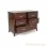 Buffet TV 6 Drawer Visco Jati Black Walnut