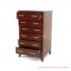 Visco 6 Drawer Teak Black Walnut Cupboard visco 6 drawer teak black walnut cupboard 64