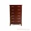 Lemari Laci Visco 6 Drawer Jati Black Walnut