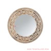 Wall Mirror Blois Natural Teak Wood