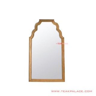 Cermin Rias Mesita Kayu Jati Natural 