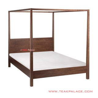 Ranjang Kayu Jati Minimalis Kanopi Luxius Ranjang Kayu Jati Minimalis Kanopi Luxius