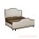 Tempat Tidur minimalis Kayu Jati Black Walnut Seri Royal 