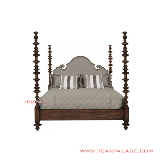 Dipan Kanopi Kayu Jati Minimalis Seri Aceh