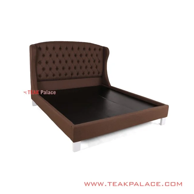 Tempat Tidur Kayu Jati Moderen Minimalis Coklat seri Evelyn tempat tidur kayu jati moderen minimalis coklat seri evelyn 53