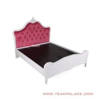 Tempat Tidur Princess Pink Duco Putih
