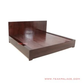 Dipan Lily Kayu Jati Black Walnut Minimalis