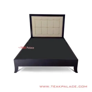 Single Bed With Oscar Cream Teak Manado