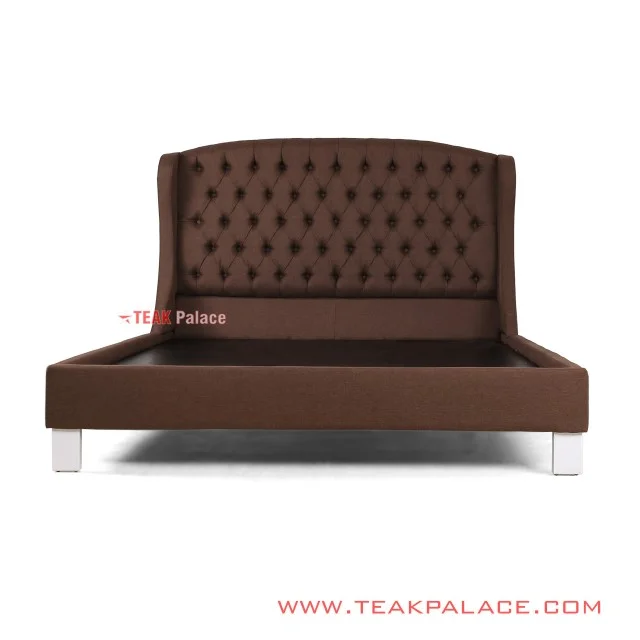Tempat Tidur Kayu Jati Moderen Minimalis Coklat seri Evelyn tempat tidur kayu jati moderen minimalis coklat seri evelyn 54
