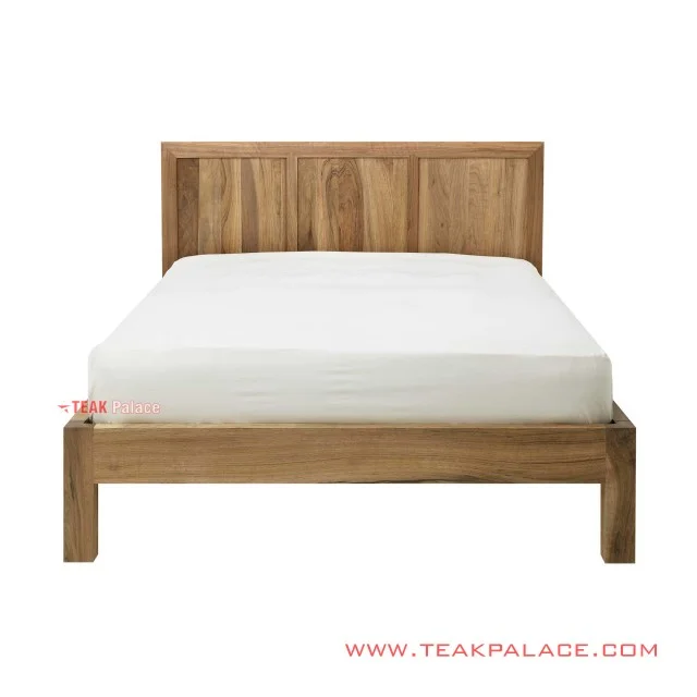 Tempat Tidur Kayu Natural Seri Cirebon