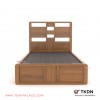 Minimalist Single Bed 2 Drawers Teak Omaha 90 Latest 2024 TKDN minimalist single bed 2 drawers teak omaha 90 latest 2024 tkdn 56