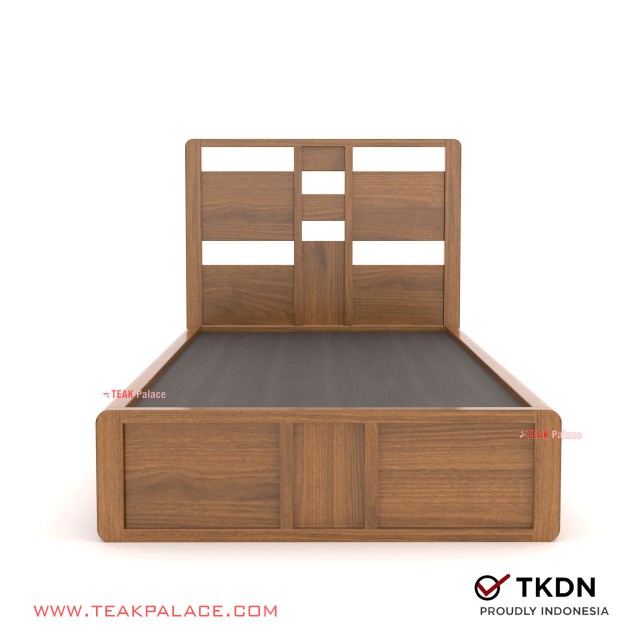 Minimalist Single Bed 2 Drawers Teak Omaha 90 Latest 2024 TKDN minimalist single bed 2 drawers teak omaha 90 latest 2024 tkdn 51