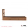 Minimalist Single Bed 2 Drawers Teak Omaha 90 Latest 2024 TKDN minimalist single bed 2 drawers teak omaha 90 latest 2024 tkdn 59