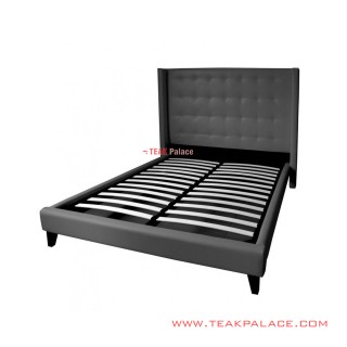 Ranjang Minimalis Modern Grey Seri Nikita