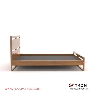 Tempat Tidur King Size Minimalis Jati Devina 180x200 Tempat Tidur King Size Minimalis Jati Devina 180x200