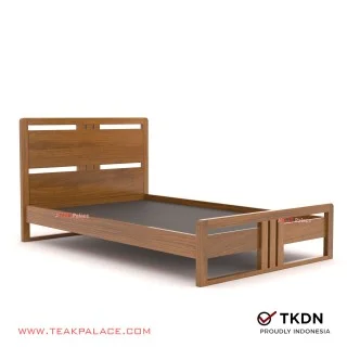 Tempat Tidur Single Minimalis Jati Seri Devana 120 Tempat Tidur Single Minimalis Jati Seri Devana 120