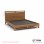 Dipan Minimalis Queen Size Kayu Jati Ernest 160