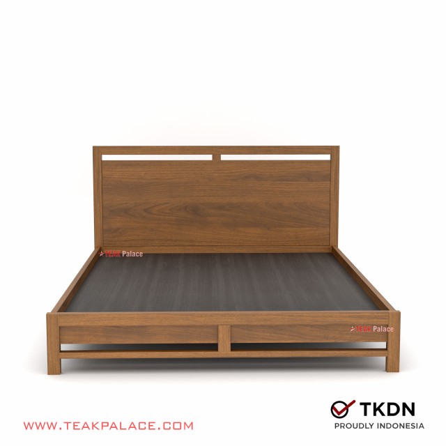 Dipan Minimalis Queen Size Kayu Jati Ernest 160 dipan minimalis queen size kayu jati ernest 160 62