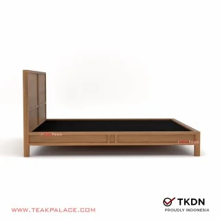 Tempat Tidur Minimalis Jati King Size Seri Edgar 180 Tempat Tidur Minimalis Jati King Size Seri Edgar 180