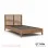 100 Teak Wood Minimax Single Children's Minimalist Bed