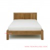 tempat tidur minimalis kayu natural seri cirebon 61