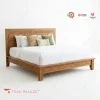Dipan Kayu Jati Minimalis Seri Ubud (Ukuran Queen 160x200) - Elegan & Kokoh